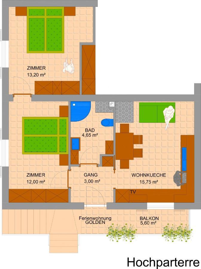 Kristallhof Fewo Golden Калдаро Екстериор снимка